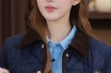 赵露思蓝衫小熊写真 灵动少女与泰迪熊的午后絮语
