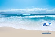 碧海银沙天际绘